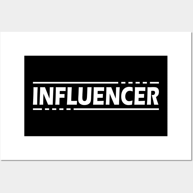 Influencer Wall Art by KC Happy Shop